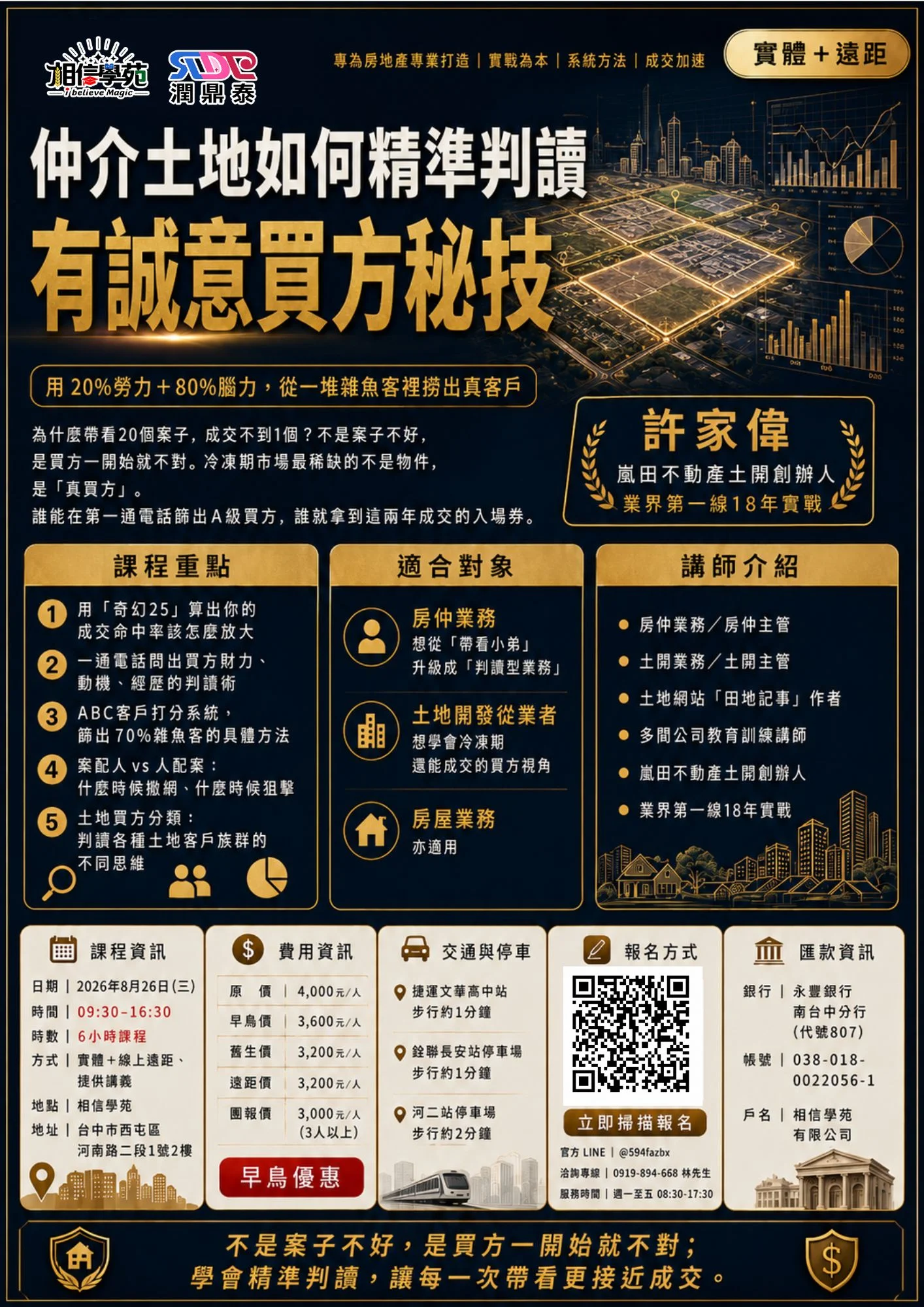 仲介土地如何精準判讀有誠意買方祕技